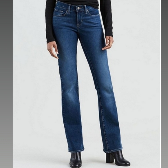 low rise curvy bootcut jeans